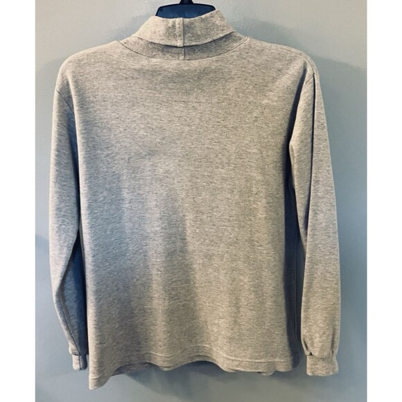 Vintage Crazy Horse Womens Gray Turtleneck Top Size Small - Picture 6 of 6